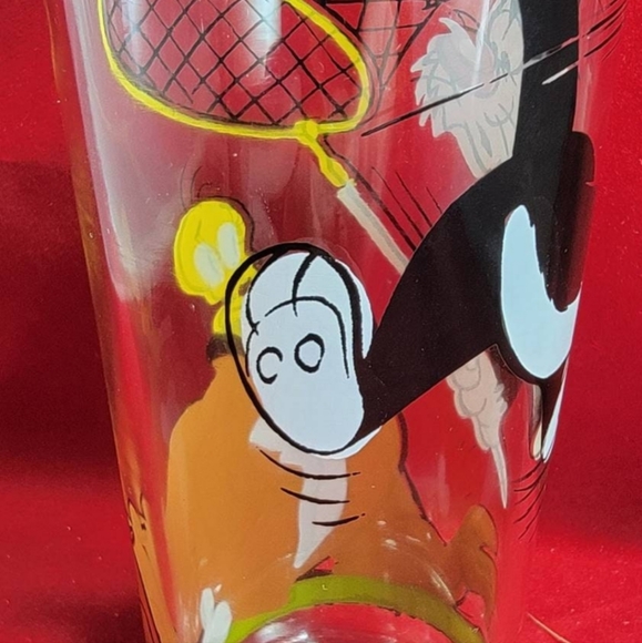 Pepsi glass with Sylvester and tweety bird glass (1976) Brand new - Picture 5 of 7